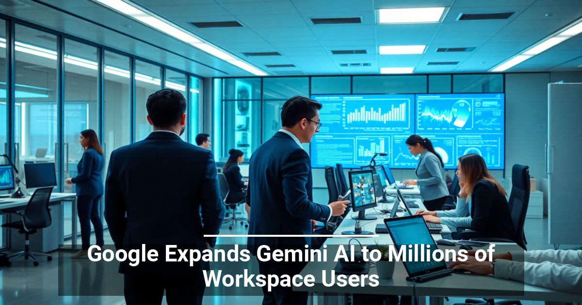 Google Espande l’AI Gemini a Milioni di Utenti Workspace