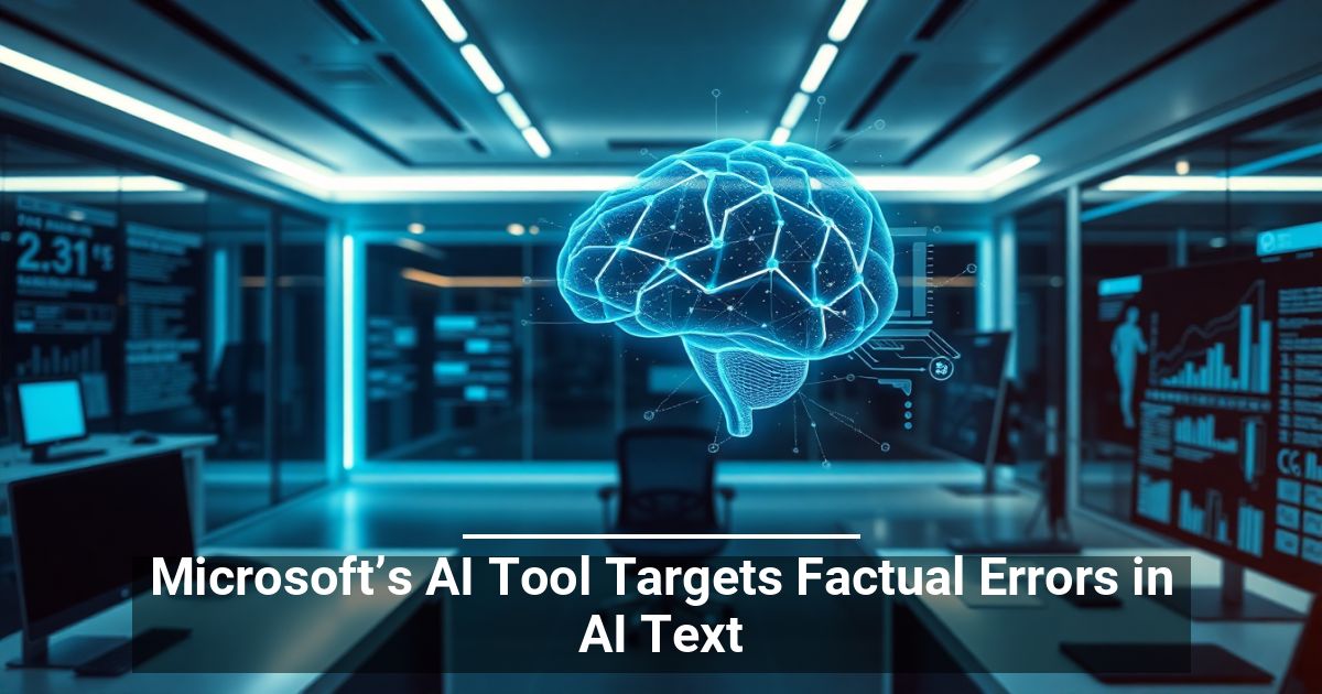 Lo Strumento di Microsoft Contro gli Errori Fattuali nei Testi Generati dall’AI