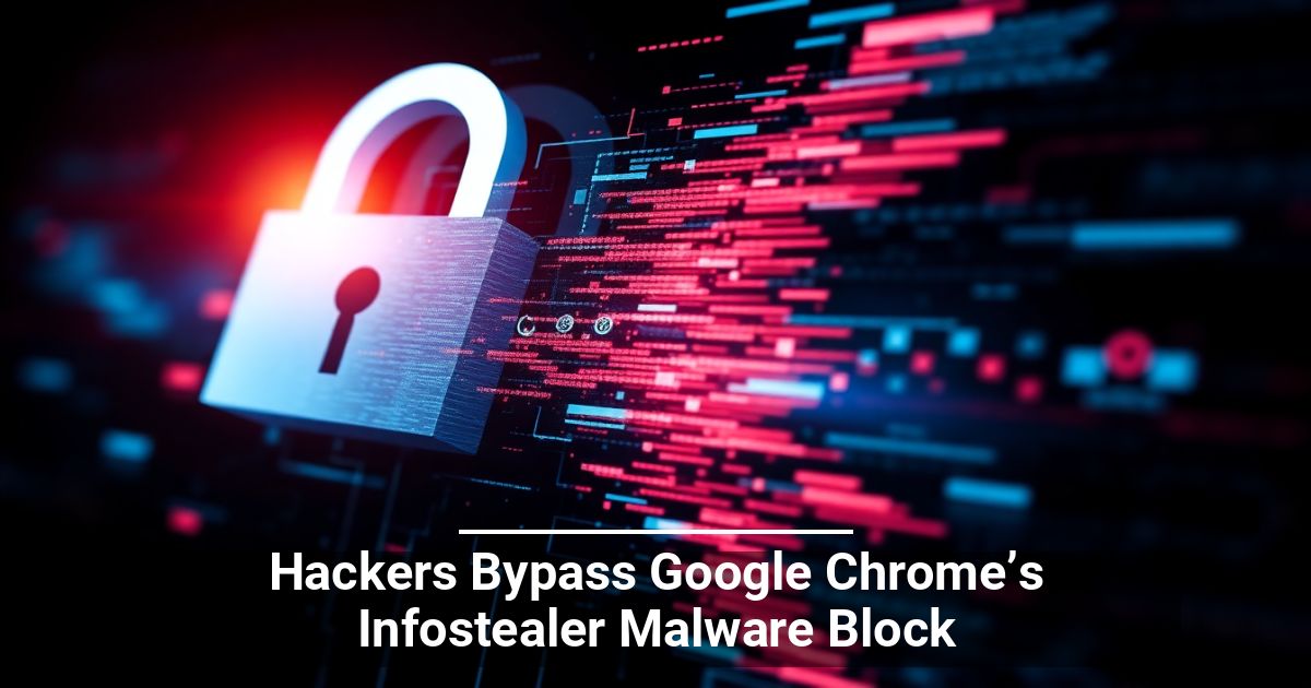 Gli Hacker Eludono il Blocco Malware Infostealer di Google Chrome