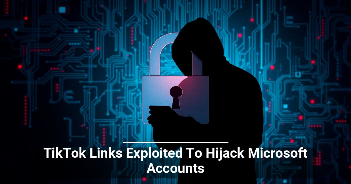 Link di TikTok Sfruttati per Compromettere Account Microsoft