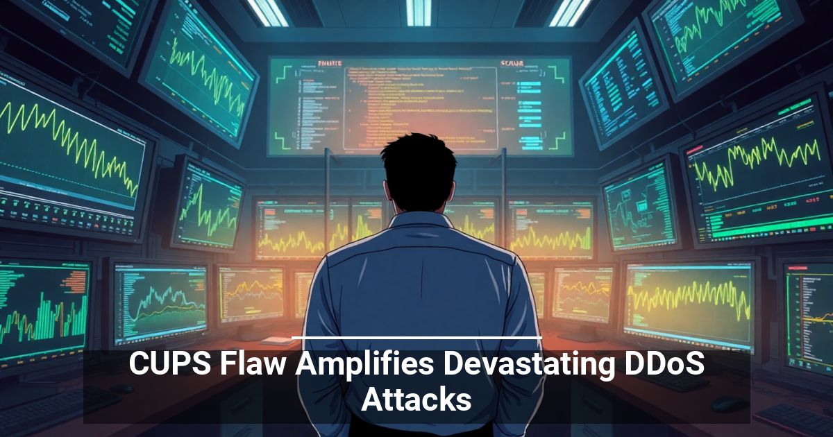 Le Vulnerabilità di CUPS Amplificano Devastanti Attacchi DDoS