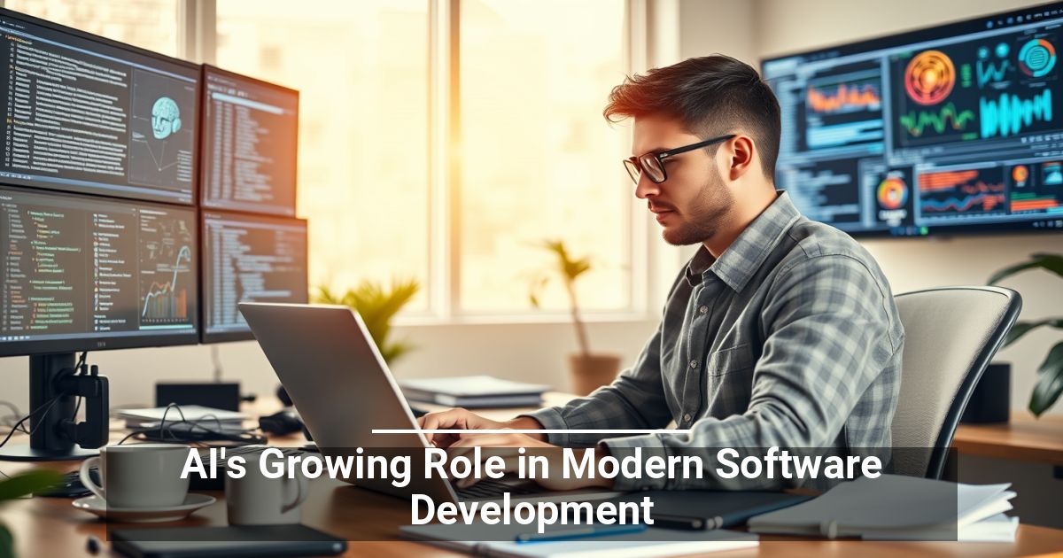 Il Ruolo Crescente Dell’IA Nello Sviluppo Software Moderno
