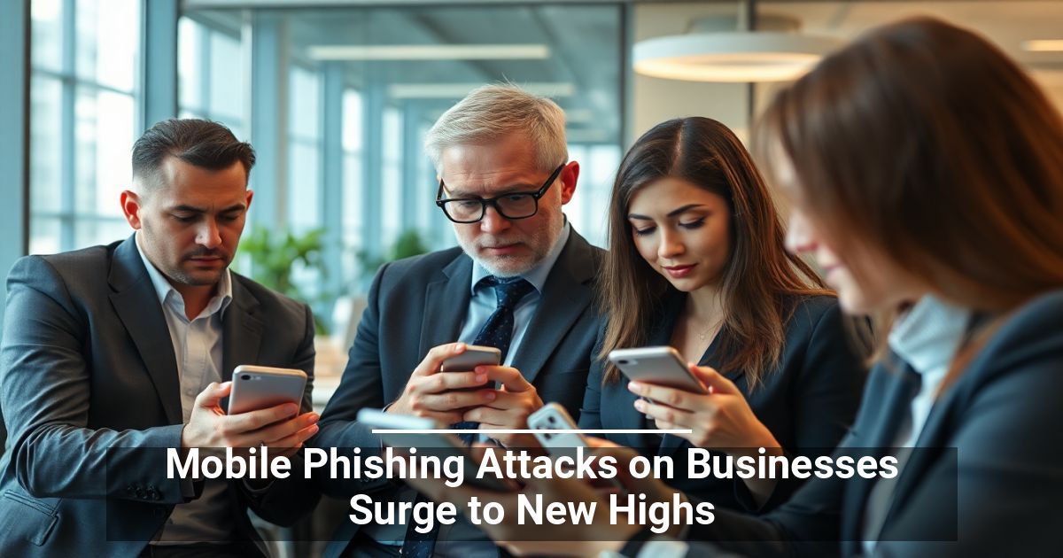 Gli Attacchi di Phishing su Dispositivi Mobili Raggiungono Livelli Record
