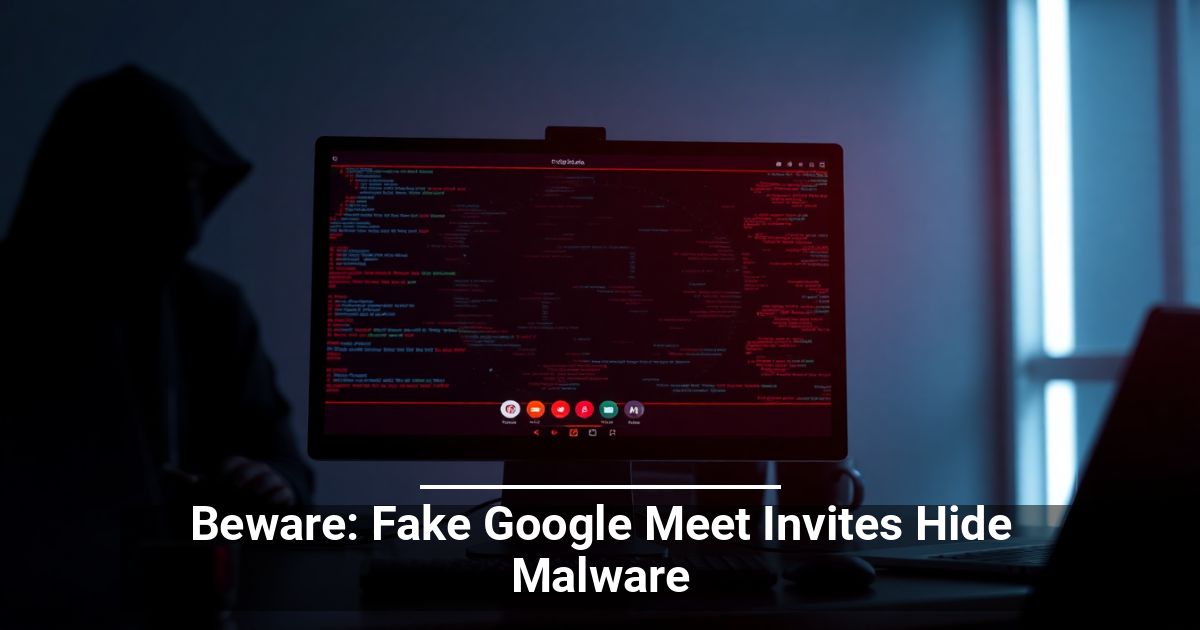 Attenzione: Inviti Falsi di Google Meet Nascondono Malware