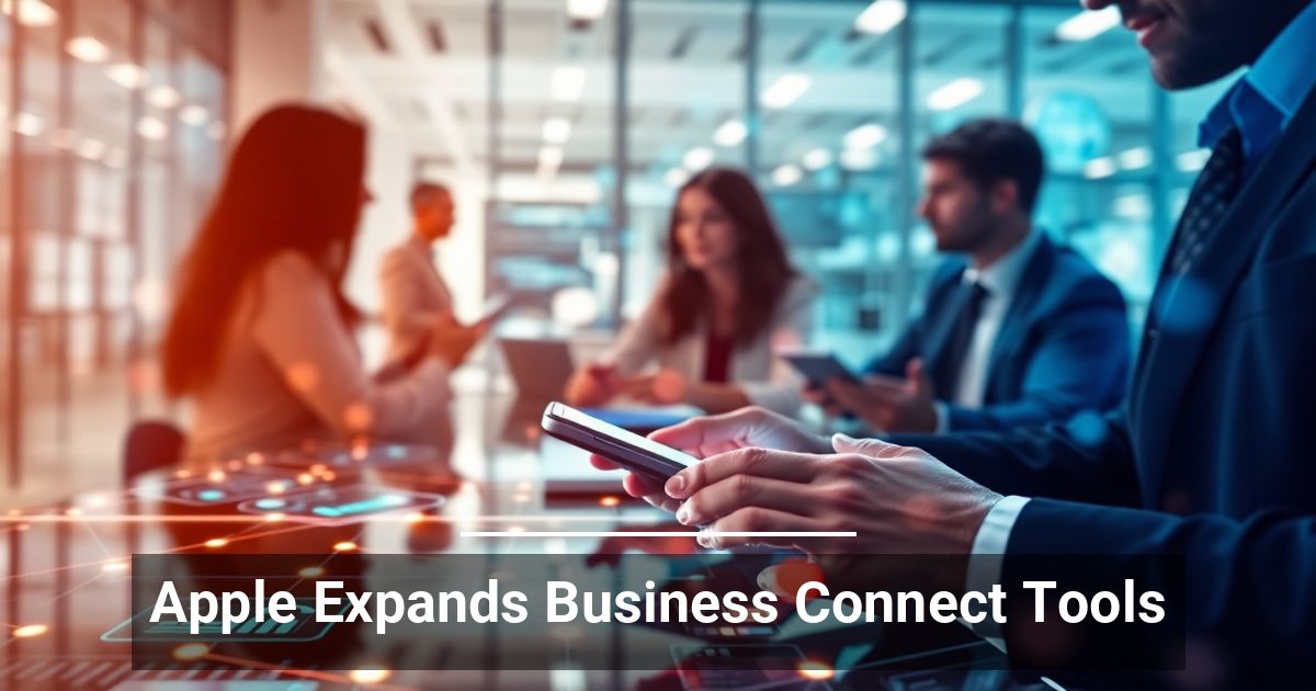 Apple Espande Gli Strumenti di Business Connect