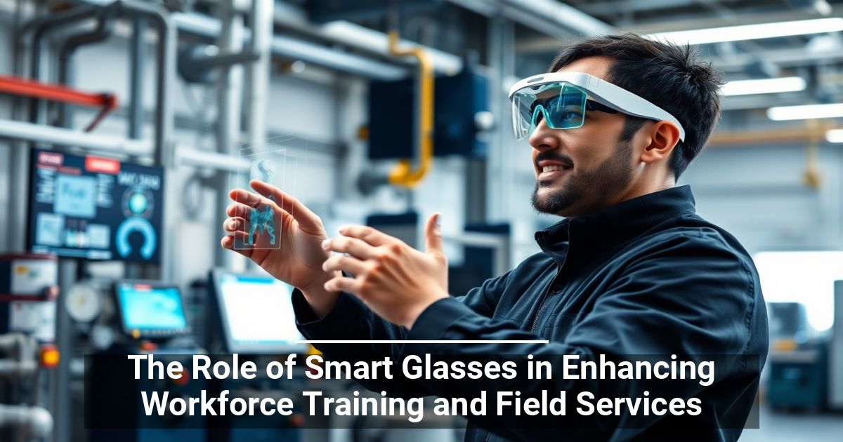 Il Ruolo degli Smart Glasses nel Potenziare la Formazione e i Servizi sul Campo