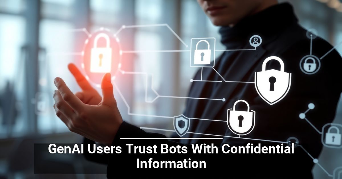 Gli Utenti Di GenAI Affidano Ai Bot Informazioni Riservate
