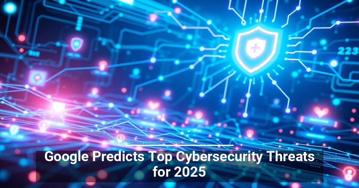 Google Prevede le Principali Minacce alla Cybersecurity per il 2025