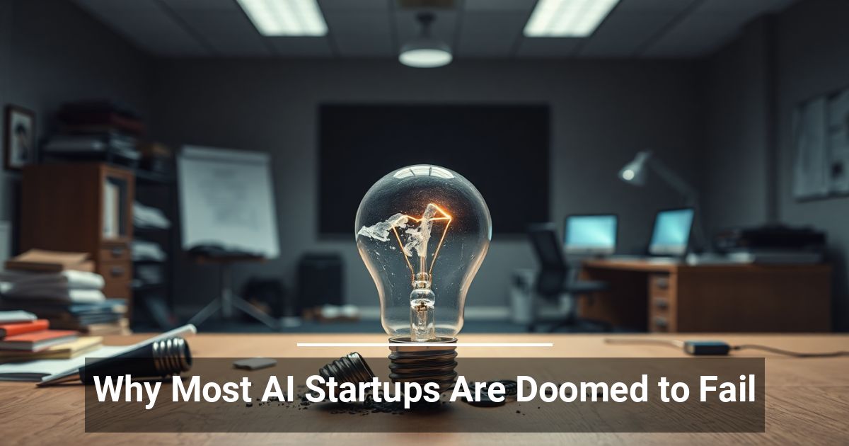 Perché la Maggior Parte delle Startup di Intelligenza Artificiale Sono Destinate a Fallire