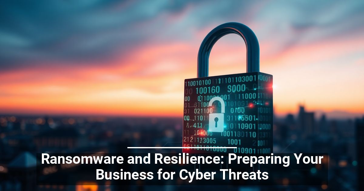 Ransomware e Resilienza: Prepara la Tua Azienda alle Minacce Informatiche