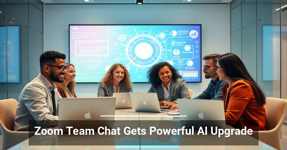 Zoom Team Chat si Potenzia con un Upgrade AI