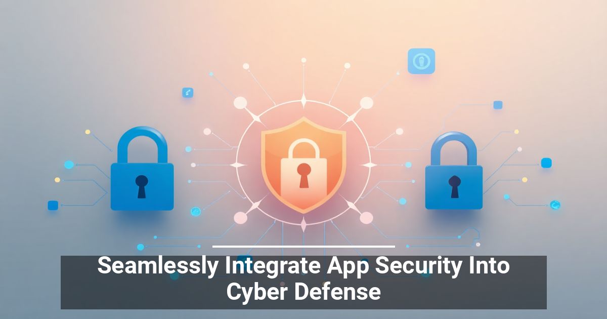 Integra la Sicurezza delle App nella Difesa Informatica