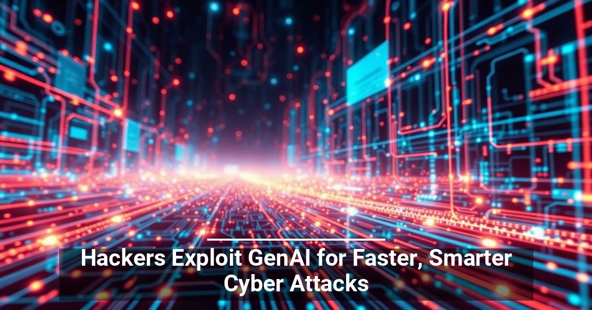Gli Hacker Sfruttano GenAI per Attacchi Informatici Più Veloci e Sofisticati