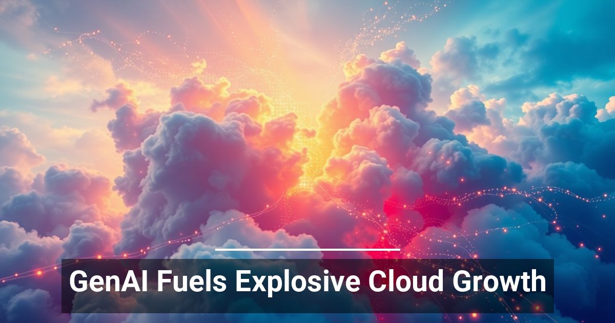 GenAI Alimenta una Crescita Esplosiva del Cloud