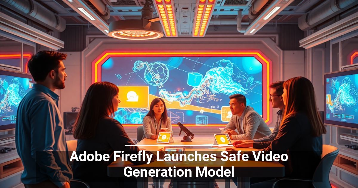 Adobe Firefly Lancia un Modello Sicuro per la Generazione di Video