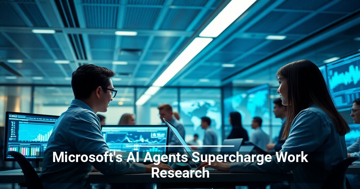 Gli AI Agents di Microsoft Potenziano La Ricerca Sul Lavoro