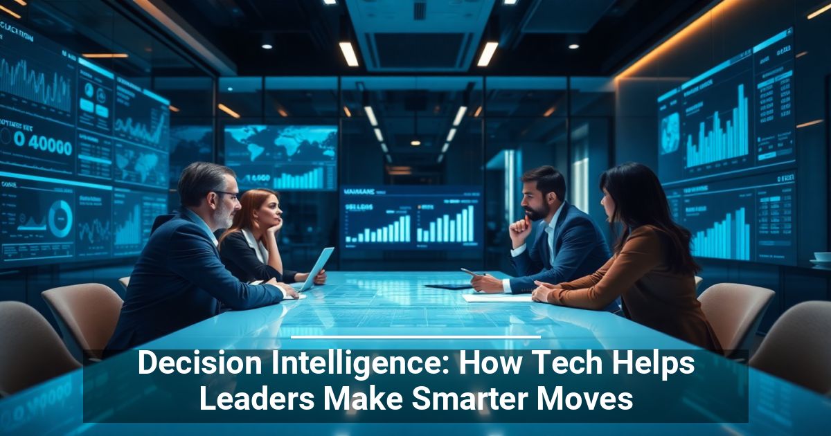 Decision Intelligence: Come La Tecnologia Aiuta i Leader a Prendere Decisioni Più Smart