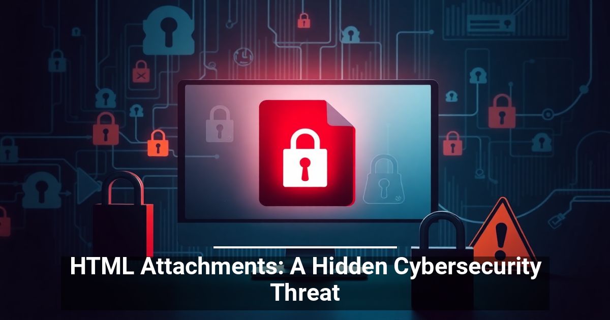 Allegati HTML: Una Minaccia Nascosta Alla Sicurezza Informatica
