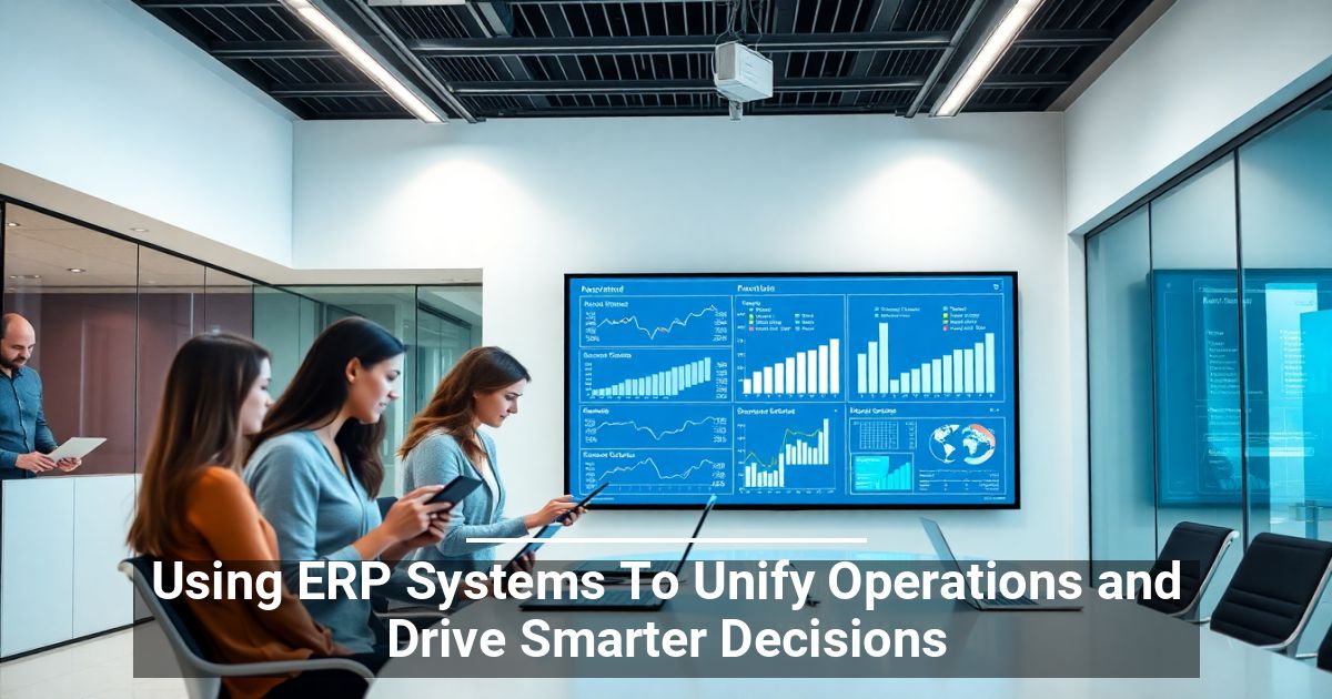 Usare i Sistemi ERP Per Unificare le Operazioni e Prendere Decisioni Più Intelligenti