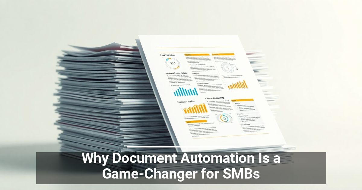Perché L’Automazione dei Documenti È una Svolta per le PMI