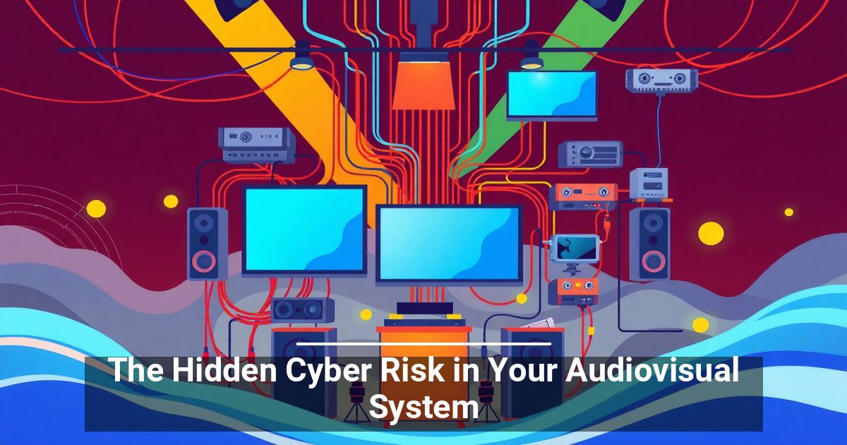 Il Cyber-Rischio Nascosto nel Tuo Sistema Audiovisivo