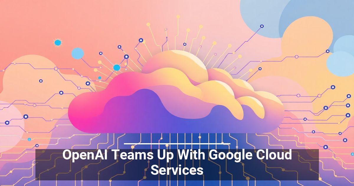 OpenAI Collabora con Google Cloud Services