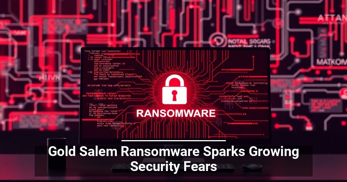 Gold Salem Ransomware Accende Nuovi Timori Legati alla Sicurezza