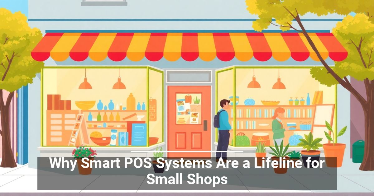 Perché Gli Smart POS Sono un’Ancora di Salvezza per i Piccoli Negozi