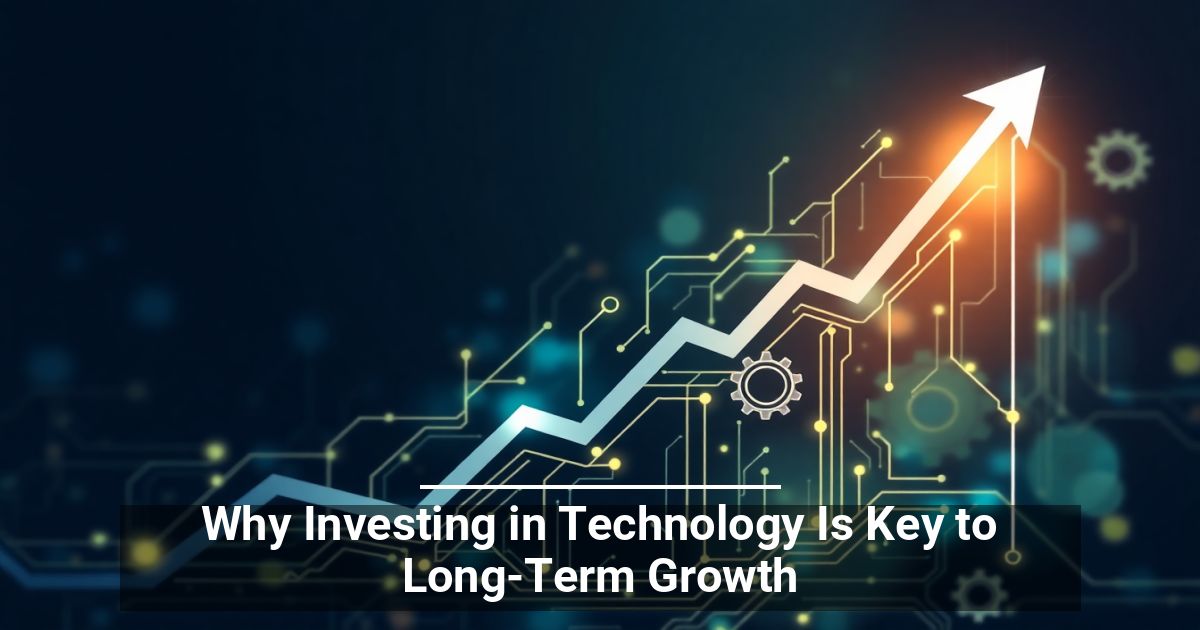 Perché Investire nella Tecnologia È la Chiave per la Crescita a Lungo Termine