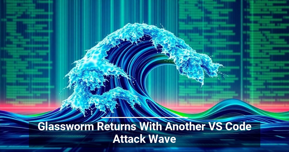 Glassworm Torna Con Una Nuova Ondata Di Attacchi A VS Code