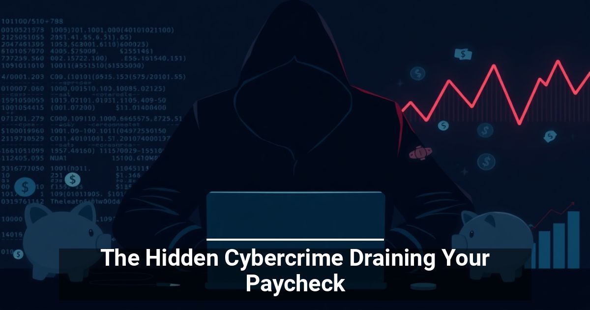 Il Cybercrimine Nascosto Che Sta Prosciugando Il Tuo Stipendio