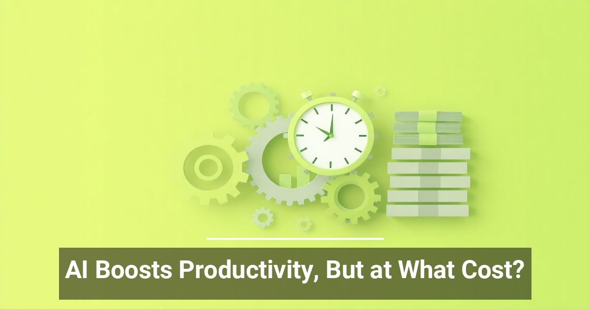 L’AI Aumenta La Produttività, Ma A Quale Prezzo?