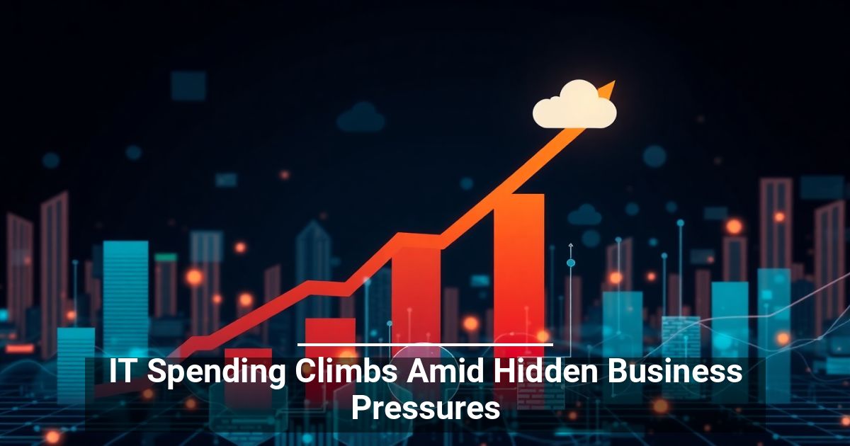 La Spesa IT Cresce A Causa di Pressioni Nascoste Sui Business