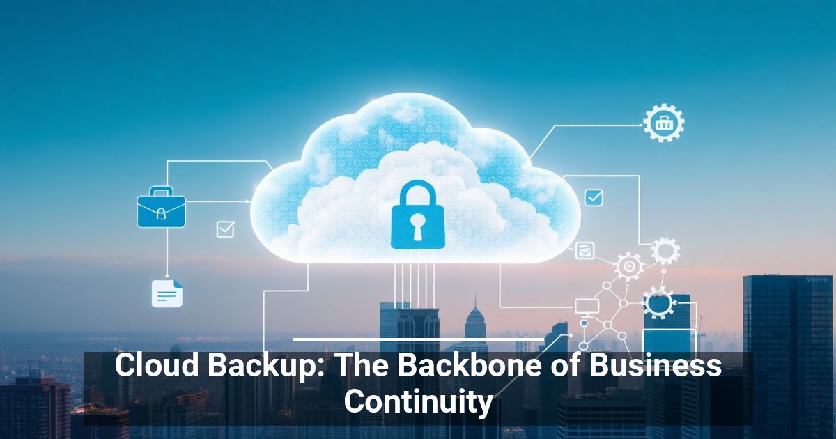 Cloud Backup: La Base Della Continuità Aziendale