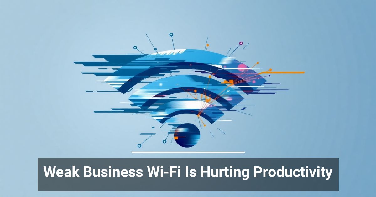 Wi-Fi Aziendale Debole: Danneggia La Produttività
