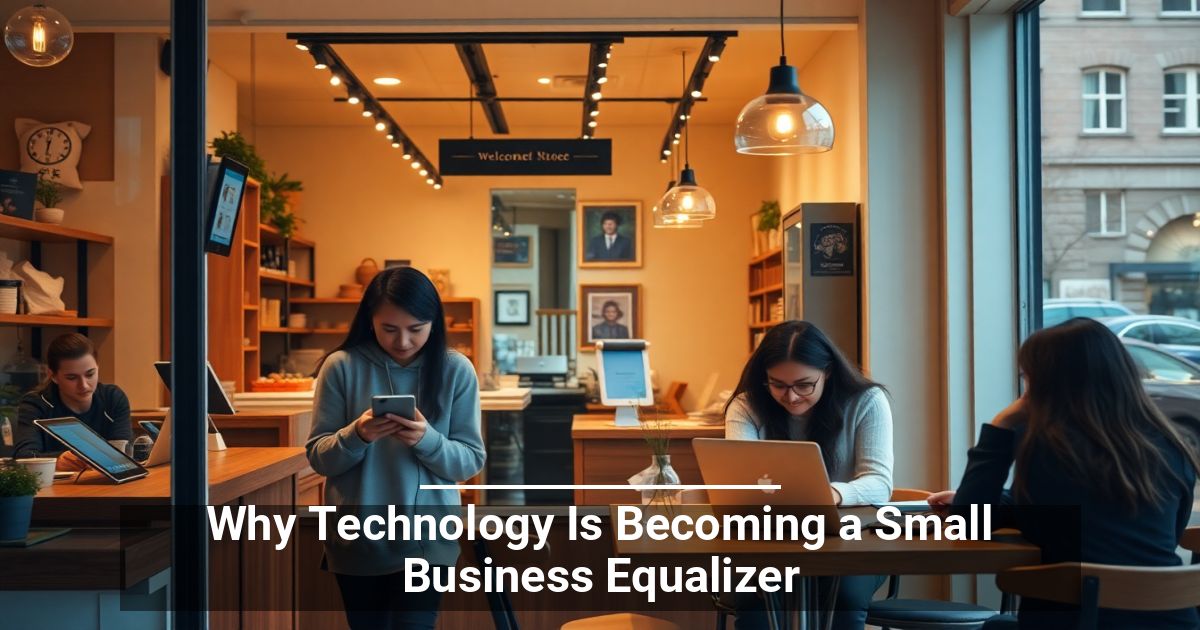 Perché La Tecnologia Sta Diventando Il Grande Livellatore Per Le PMI