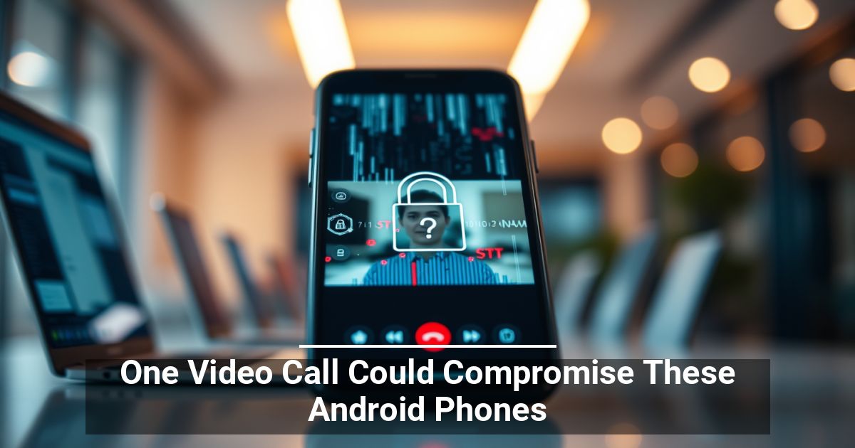 Una Semplice Videochiamata Potrebbe Compromettere Questi Smartphone Android