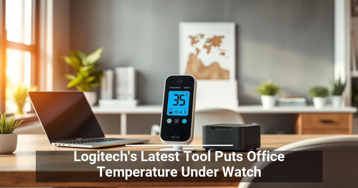Il Nuovo Strumento Di Logitech Tiene Sotto Controllo La Temperatura In Ufficio
