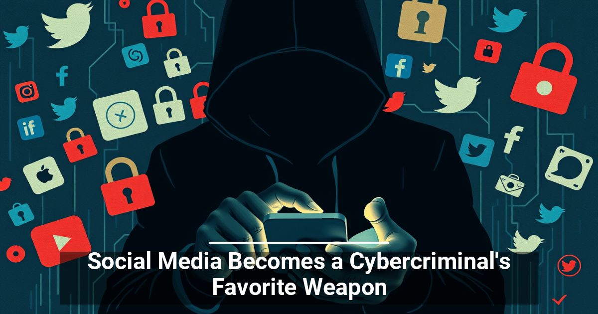 I Social Media Diventano L’Arma Preferita Dei Cybercriminali